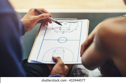 Basketball Player Sport Game Plan Tactics Concept - Powered by Shutterstock