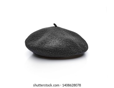 Basque Beret  Isolated On White Background