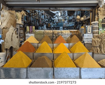 Basra, Iraq - September 03, 2022: Photo Of Food Spices Shop In Old Market 