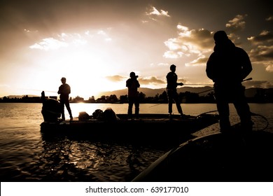 Bass Boat Fishing