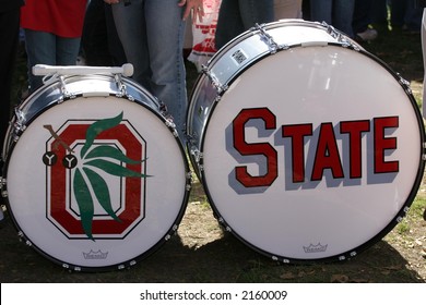 Bass Drums for Ohio State Marching Band