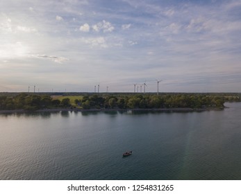 Bass Fishing On Lake Erie