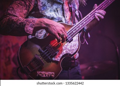 Bass Player, Psychedelic Surf Rock Music Live