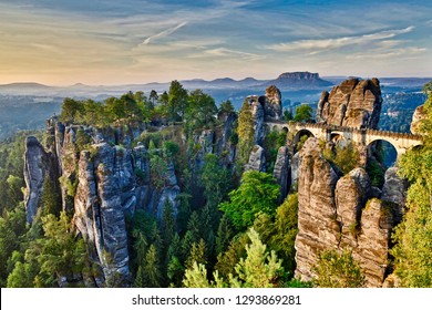 Bastei Bridge In Germany