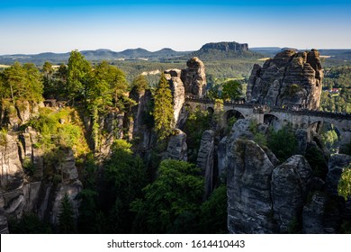 Bastei Bridge In Saxon Switzerland