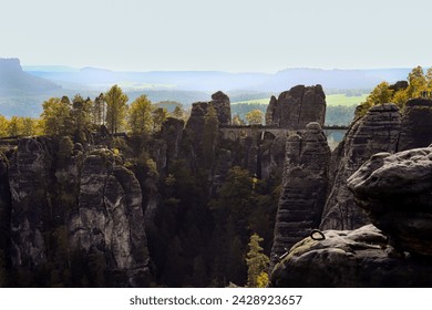 Bastei bridge, Saxony, Germany, 2021 - Powered by Shutterstock