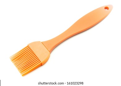 Basting Brush On A White Background