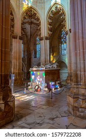 BATALHA, PORTUGAL, MAY 28, 2019: Tomb Of King John I In The Batalha Monastery, Portugal