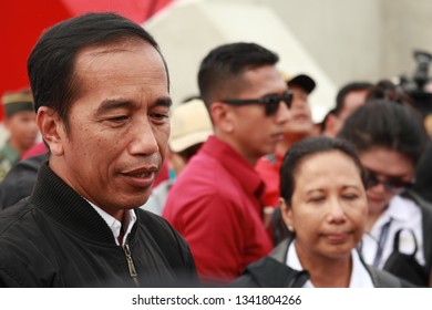 Batang,Central Java/Indonesia - December 20th 2018, Joko Widodo President of Indonesia opening Java Toll Road