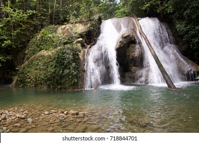 Batanta Waterfall In Raja Ampat, West Papua