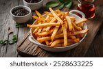 Batata Frita: Classic French fries, crispy and golden, perfect as a side or snack.
