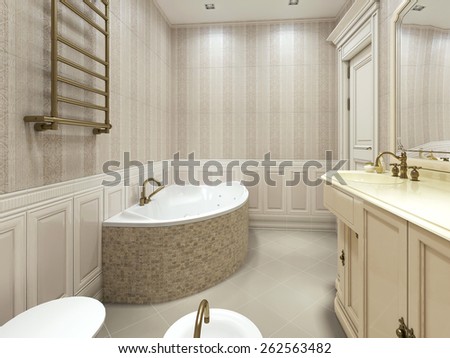 Bath art deco style
