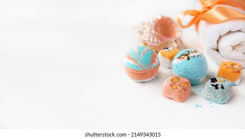 Bath Bombs Aromatic Bath Salts Made Stock Photo 2149343015 | Shutterstock