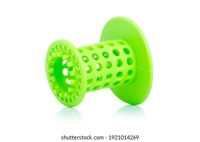 Bath Rubber Stopper On White Background Isolation