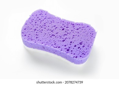 Bath sponge isolated on white background - Shutterstock ID 2078274739