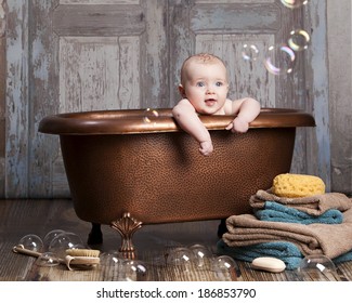 Bath time fun!  Room for your text.