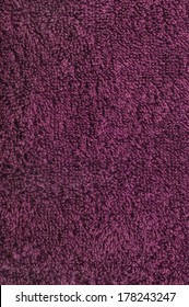 Bath Towel, Crimson, Pink, Vine, Raspberry, Red, Natural Plush Terry Cloth Turkish / Beach Textured Fabric Macro Background Closeup Texture Vertical Pattern