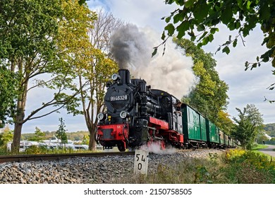 The Rügen bathing railway Rasender Roland. - Shutterstock ID 2150758505