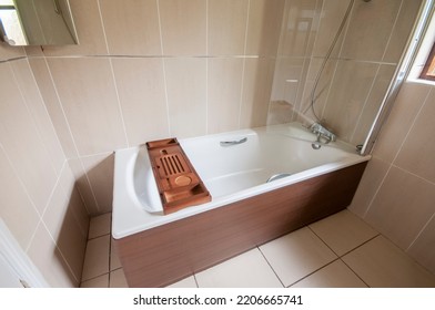 Bathroom Inside A Modern Bungalow