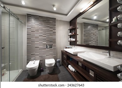 Bathroom interior 