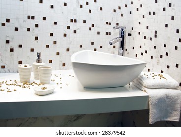 Bathroom interior