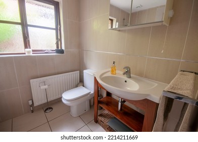 Bathroom In A Modern Bungalow