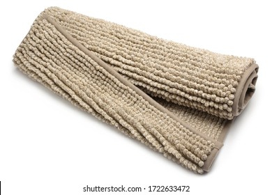 Bathroom Rug On White Background