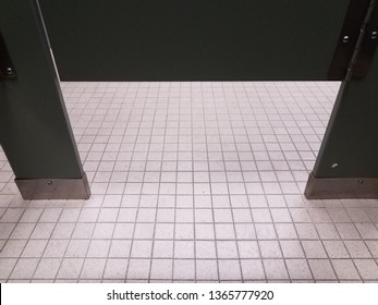 Bathroom Tiles And Bathroom Or Restroom Stall Door