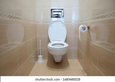 
Bathroom and toilet in a small apartment