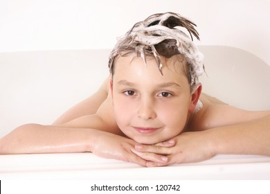 Bathtime...Boy in the bath
