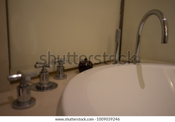 Bathtub Faucet Function Water Tap Modern Stock Photo Edit Now