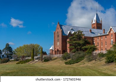 Bathurst, Australia - September 27, 2015:  St Stanislaus Roman Catholic Secondary Day And Boarding School For Boys, In Bathurst. St Stanislaus College Building