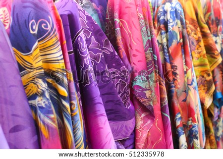 Batik clothes