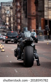 Batman Filming The Flash Film In Glasgow 30th July 2021, Glasgow Scotland 