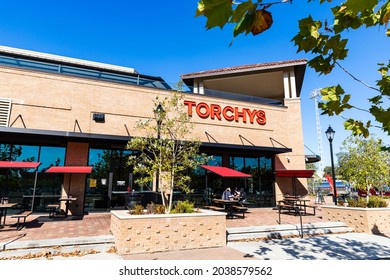 Baton Rouge, LA - January 13, 2021: Torchy's Is A Fast Casual Taco Restaurant That Started As A Food Truck In Austin, TX