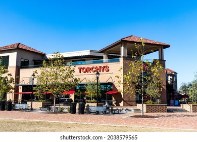 Baton Rouge, LA - January 13, 2021: Torchy's Is A Fast Casual Taco Restaurant That Started As A Food Truck In Austin, TX