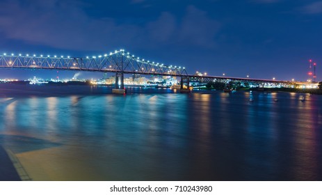 Baton Rouge, Louisiana At Night