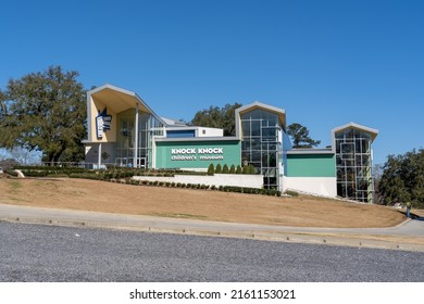 Baton Rouge, Louisiana, USA - February 13, 2022: Knock Knock Children's Museum Is Shown In Baton Rouge, Louisiana, USA. Knock Knock Children's Museum Is A Private, Non-profit Organization. 