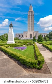 Baton Rouge, Louisiana, USA at Louisiana State Capitol.