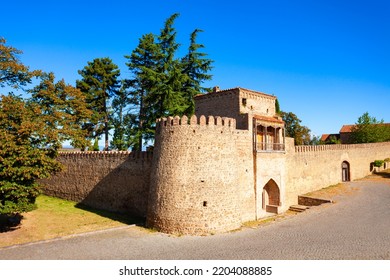 Batonis Tsikhe Fortress In Telavi. Telavi Is The Main City Of Kakheti Province In Georgia.