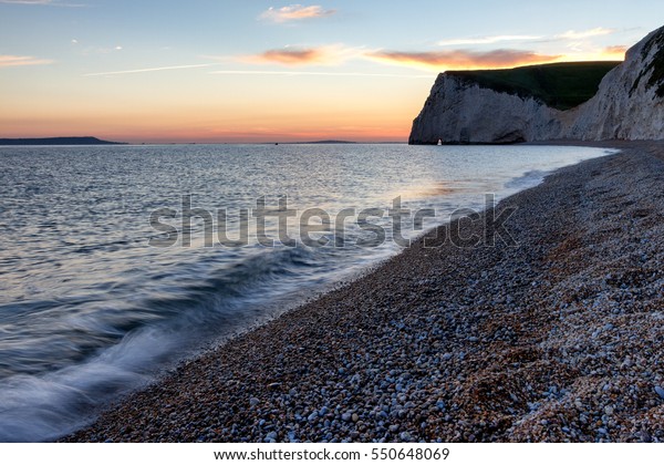 Bats Head, Durdle\
Door Beach in Dorset\

