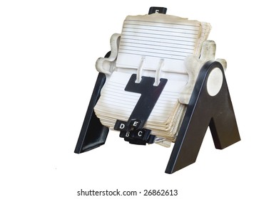 Battered Rolodex,old And Dirty -  Grunge Free Text Space