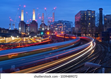 Battersea Power Station Rail Train