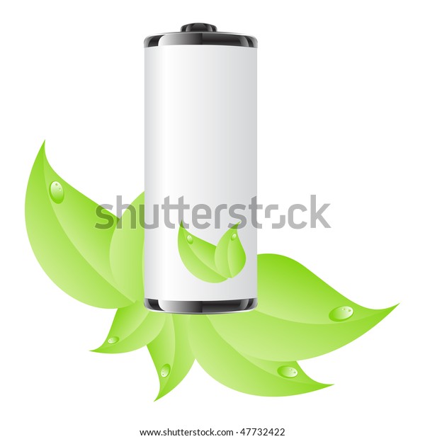 battery clipart green leaves around stock photo edit now 47732422 shutterstock