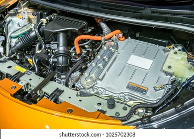 Battery Hybrid Engine Car