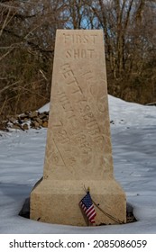 Battle Of Gettysburg First Shot Marker, Gettysburg, PA
