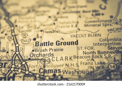 Battle Ground On The USA Map