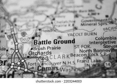 Battle Ground On The USA Map