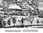 The Battle of Lexington, engraving from a contemporary drawing by Ralph Earle, April 19, 1775