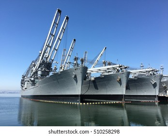 Battle Ships In The Bay